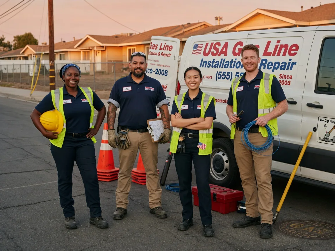 Gas Line Installation company in Mellott, IN